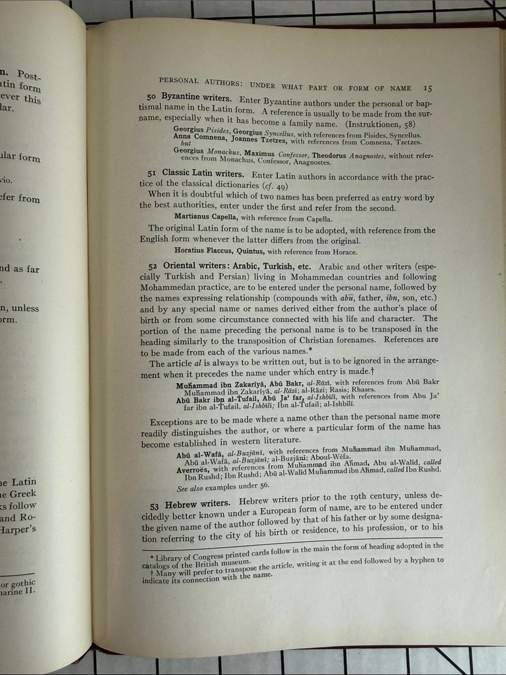 1908 Catalog Rules Author and Title Entries American Library Association Library